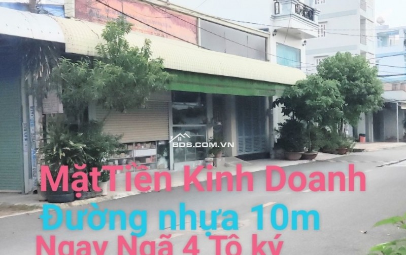 Bán Nhà MẶT TIỀN KINH DOANH  ĐƯỜNG NHỰA 10M TÔ KÝ 4x20 4 TẦNG DÒNG TIỀN 30TR Chưa Tới 5Tỷ 850